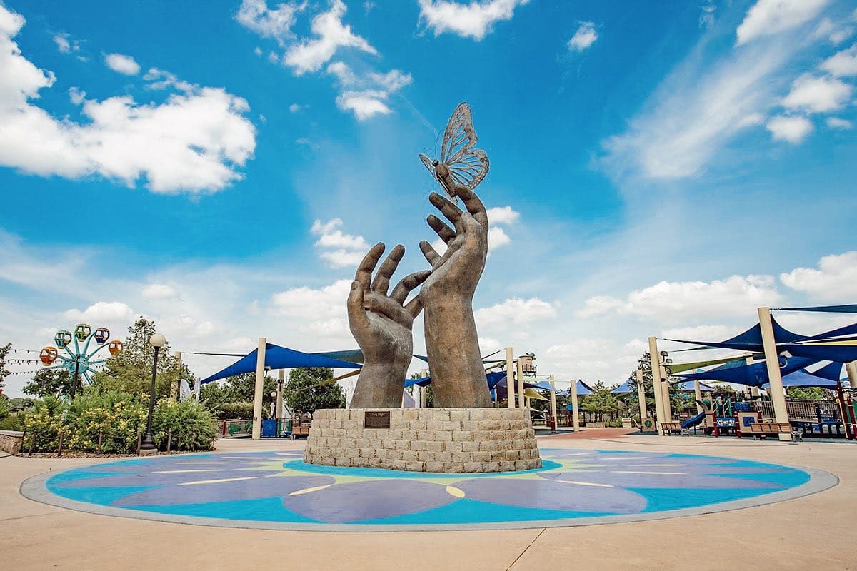 Morgan's Wonderland está ubicado en San Antonio, justo al lado de la I-35 y Wurzbach Parkway en 5223 David Edwards Drive.