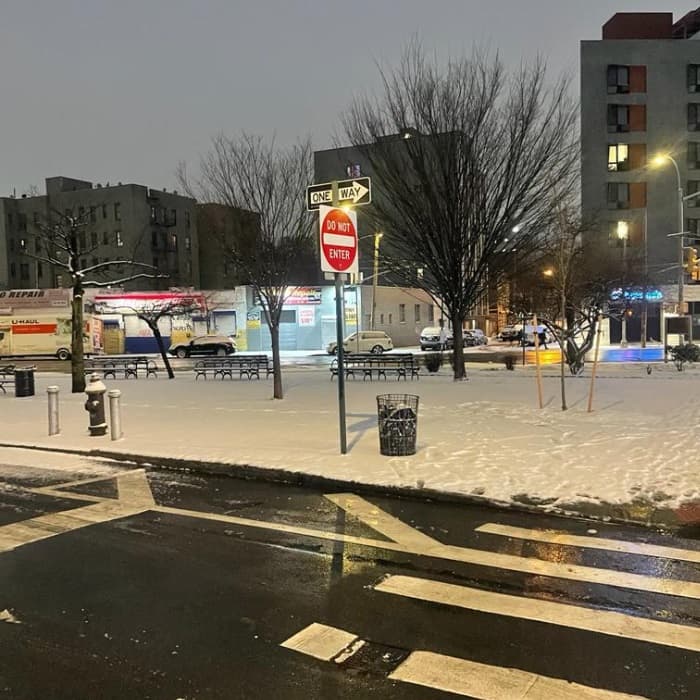 Esto complicó el camino al trabajo de los neoyorquinos.
<br>