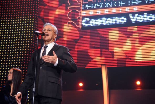 Veloso dirigió unas palabras de agradecimiento por la presea.