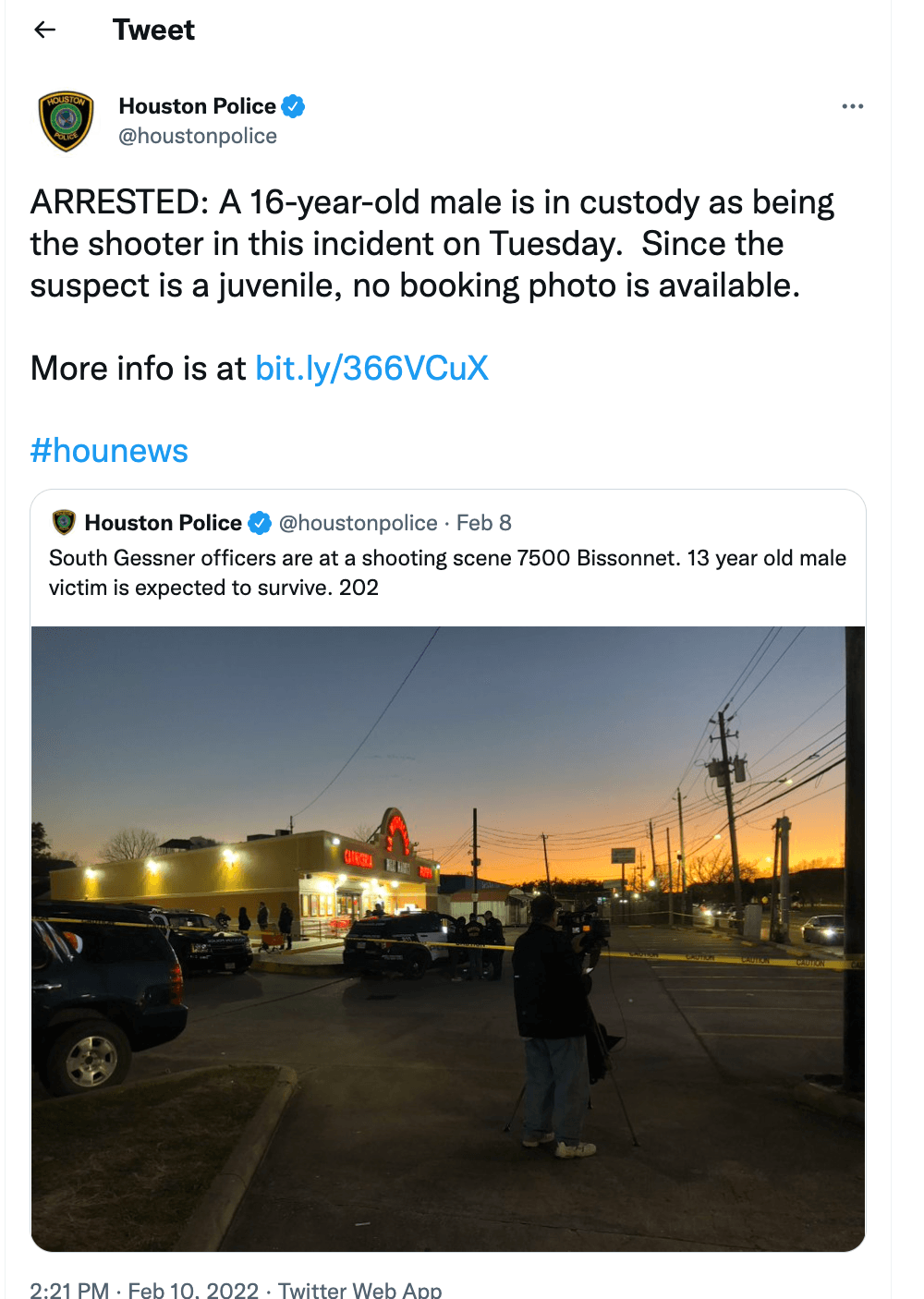 Arrestan a sospechoso