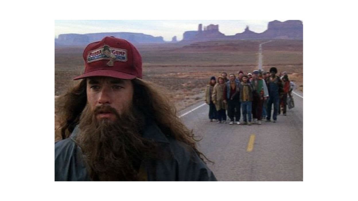 Forrest Gump. (Película. 13+) Conmovedora y fantástica película con muchas lecciones para aprender.