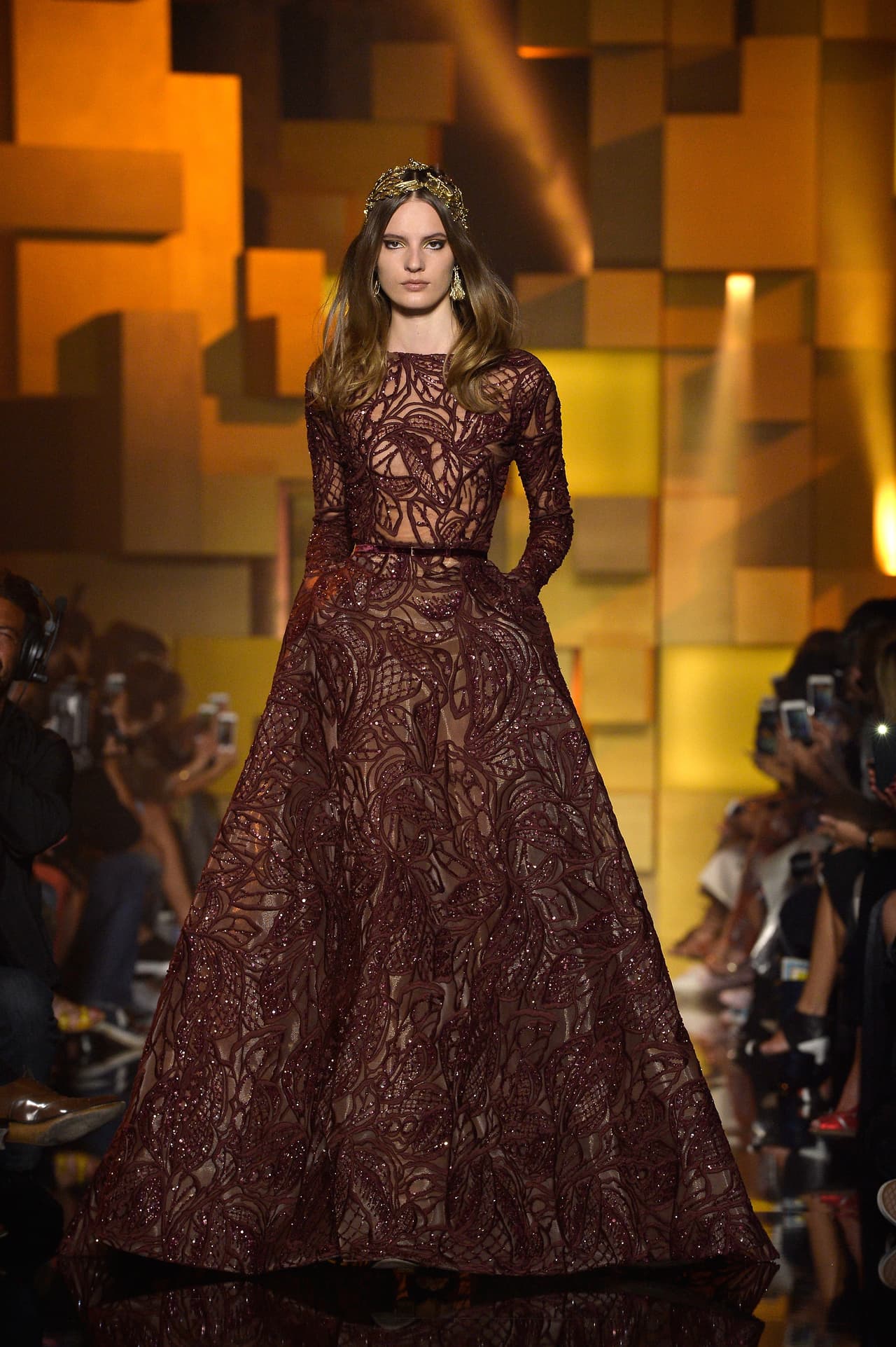 La princesa portadora de este vestido será el centro de atención por la elegancia.