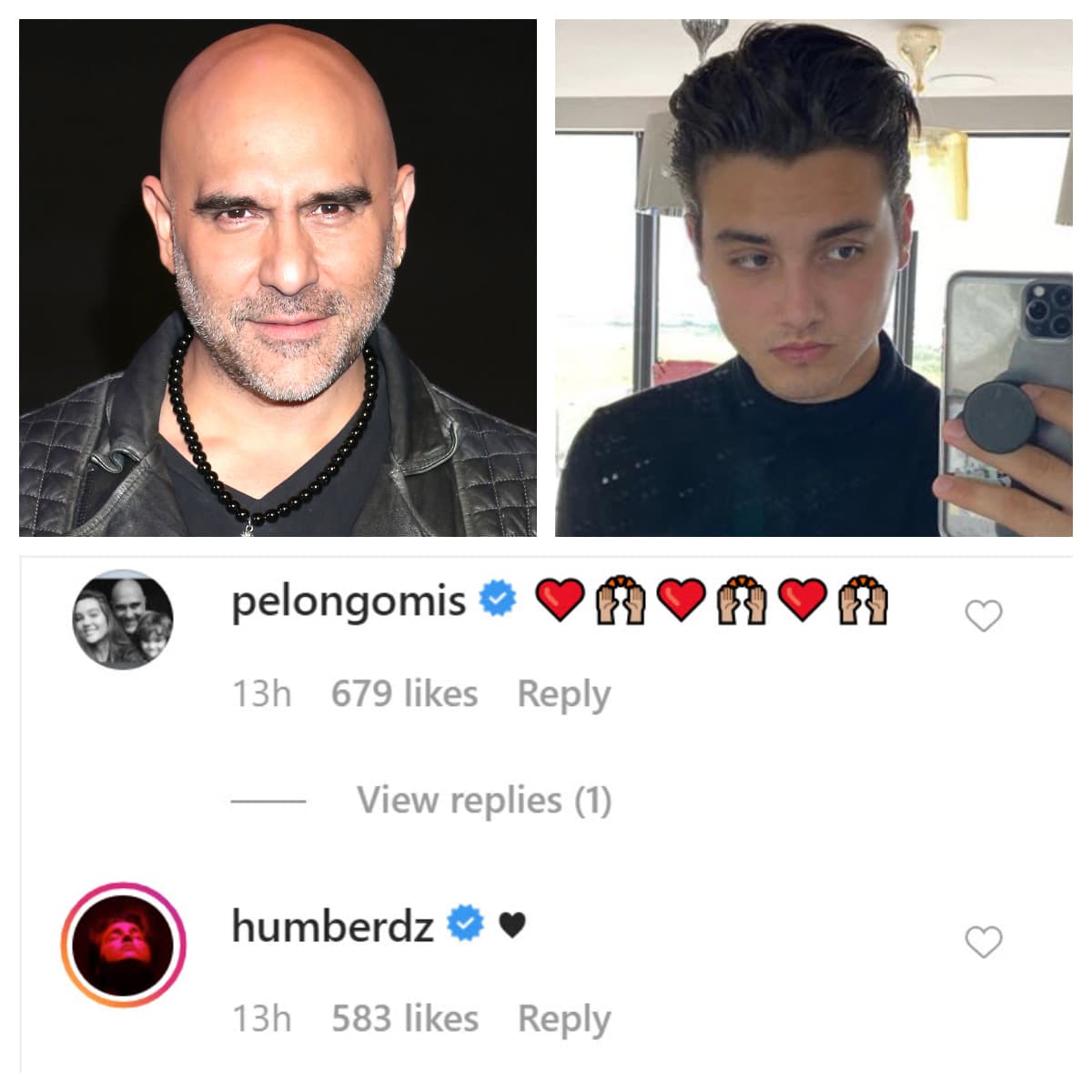 Así fue como el actor 
<b><a href="https://www.univision.com/entretenimiento/hector-suarez-gomis-estalla-contra-la-periodista-mexicana-shanik-berman-llamandola-ignorante" target="_blank">Héctor Suárez Gomís</a></b>
<a href="https://www.univision.com/entretenimiento/hector-suarez-gomis-estalla-contra-la-periodista-mexicana-shanik-berman-llamandola-ignorante" target="_blank"> </a>y el cantante 
<b>Humbe </b>les mostraron su apoyo
<b>.</b>