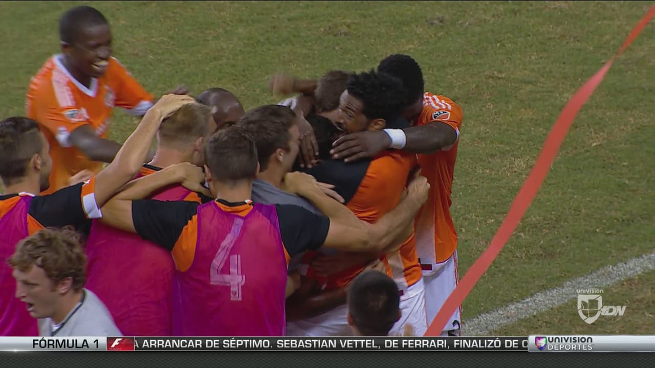 Houston venció a Philadelphia en el último suspiro con golazo de Cristian Maidana 
