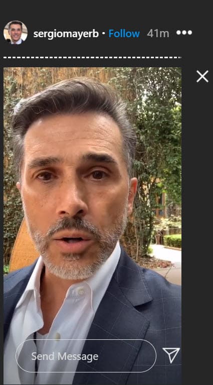 La también cantante mencionó que su exsuegro, Sergio Mayer, quien un tiempo le ayudó con los gastos de su nieta, le retiró el apoyo económico casi al mismo tiempo que Mayer Mori.