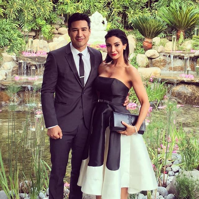 Fue uno de los más animados en la boda.