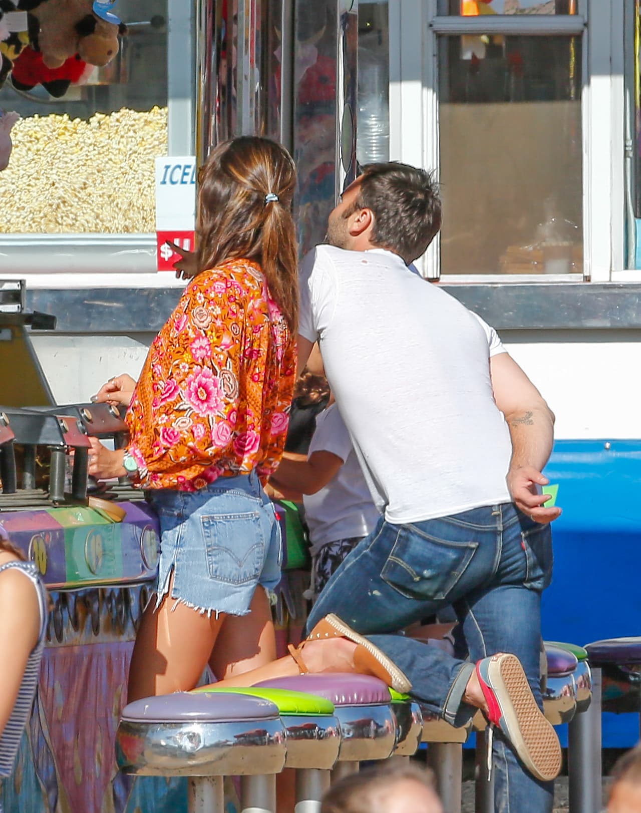 Ella y su marido también saben cómo compartir entre pareja.