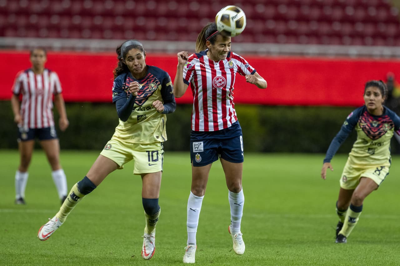 during the game Guadalajara vs America, corresponding to Quarterfinal second leg round match of Torneo Apertura Grita Mexico A21 of the Liga BBVA MX Femenil, at Akron Stadium, on December 06, 2021. 
<br>
<br> durante el partido Guadalajara vs America, correspondiente al partido de vuelta de Cuartos de Final del Torneo Apertura Grita Mexico A21 de la Liga BBVA MX Femenil, en el Estadio Akron, el 06 de diciembre de 2021.