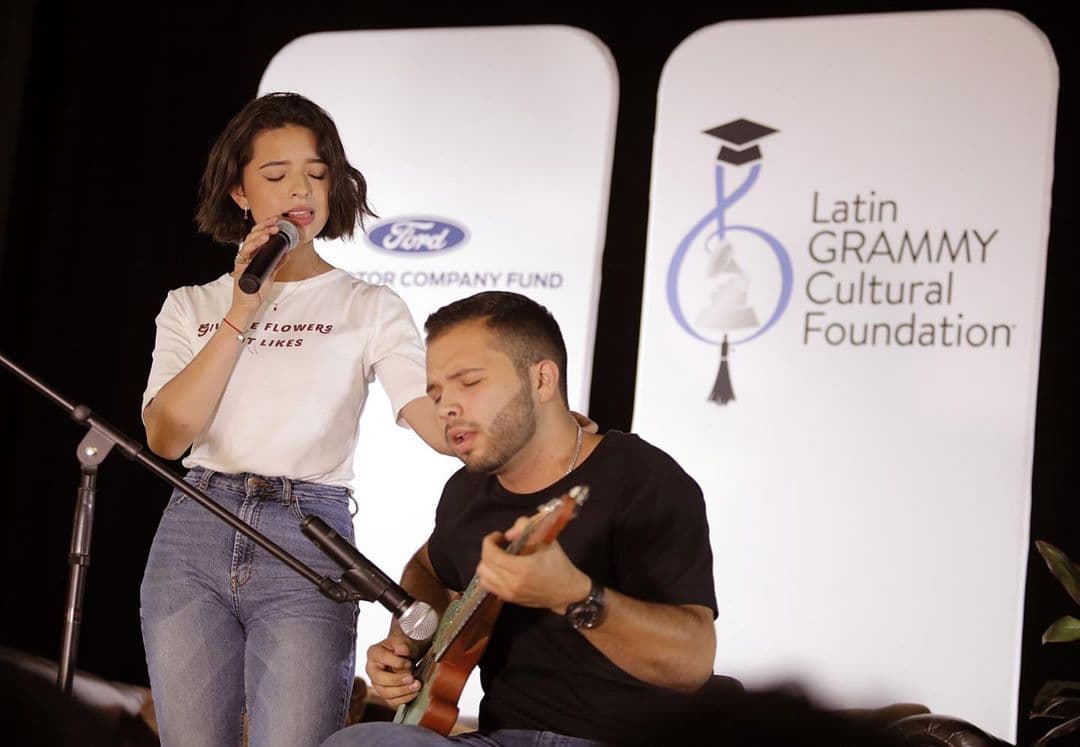 A sus 14 años, Ángela Aguilar logró ser nominada en la entrega número 19 del Latin GRAMMY como Mejor Nuevo Artista y Mejor Álbum de Música Ranchera/Mariachi, por ‘Primero soy mexicana’.