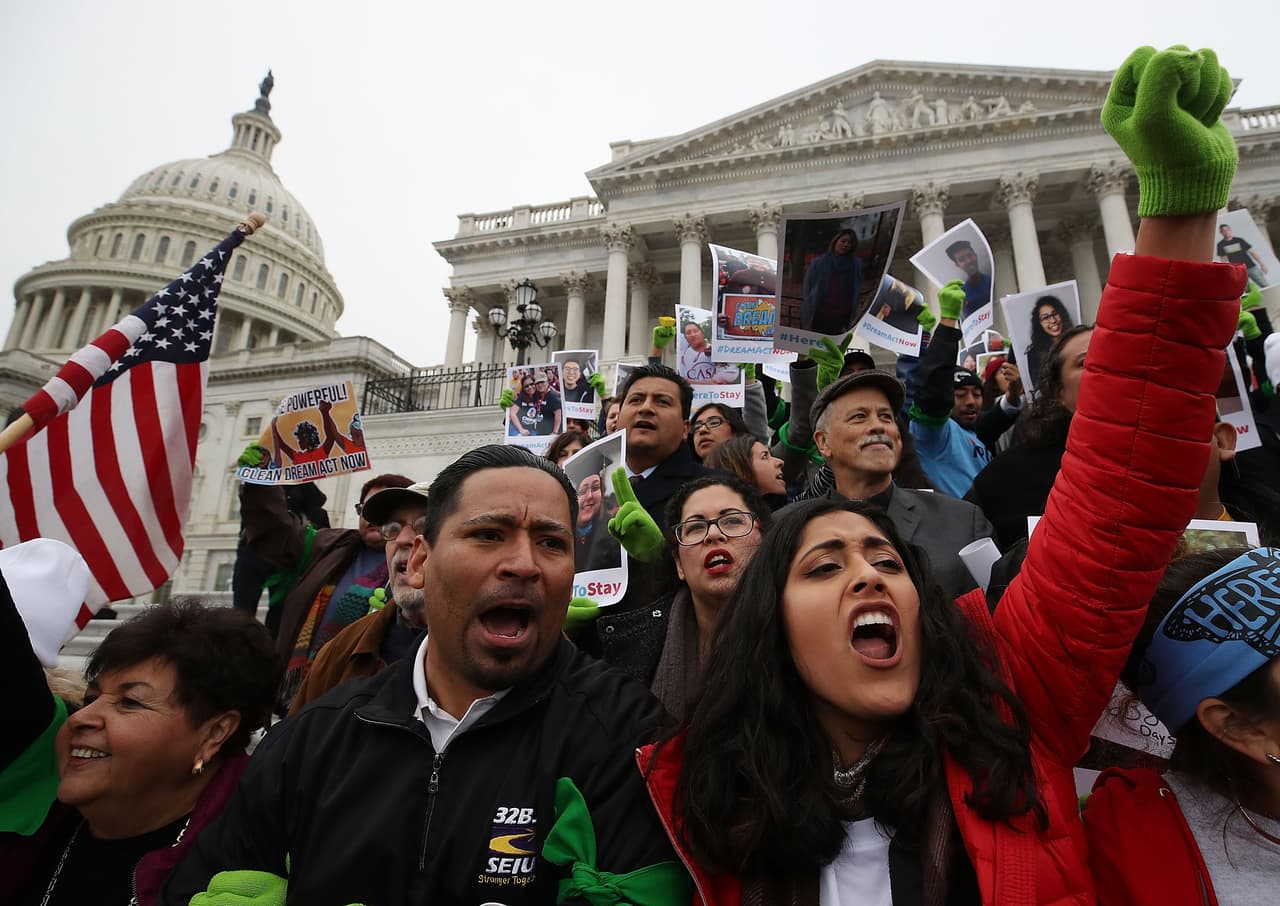 Republicanos y demócratas no esperan ningún acuerdo para proteger a los dreamers antes de que finalice el año