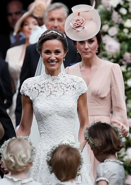 Sin duda, un detalle que Kate Middleton no hizo en la ceremonia de su hermana Pippa el 20 de mayo de 2017.