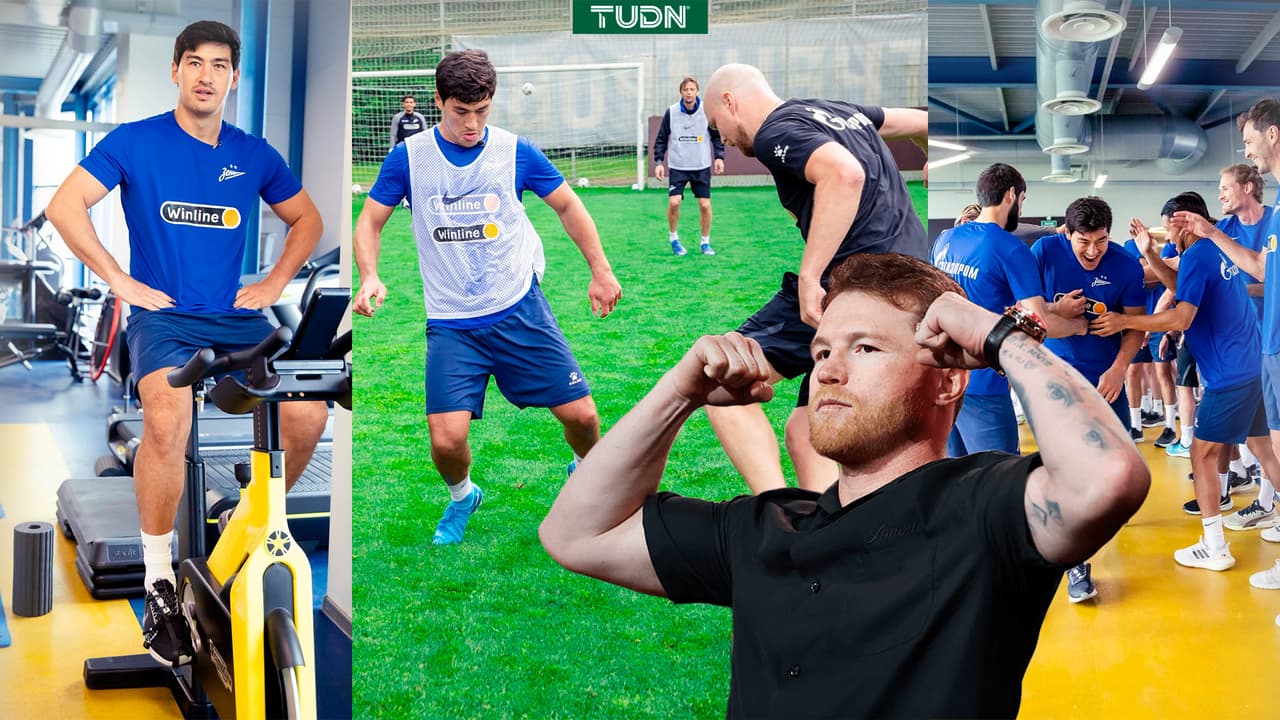 Dmitry Bivol se prueba como futbolista con el Zenit de San Petersburgo 