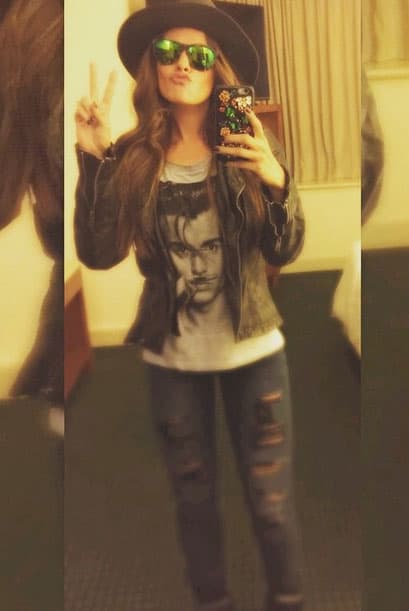 Hasta el estilo rockero ha destacado en muchos de sus atuendos. Gali sabe muy bien qué es lo que le queda de maravilla.