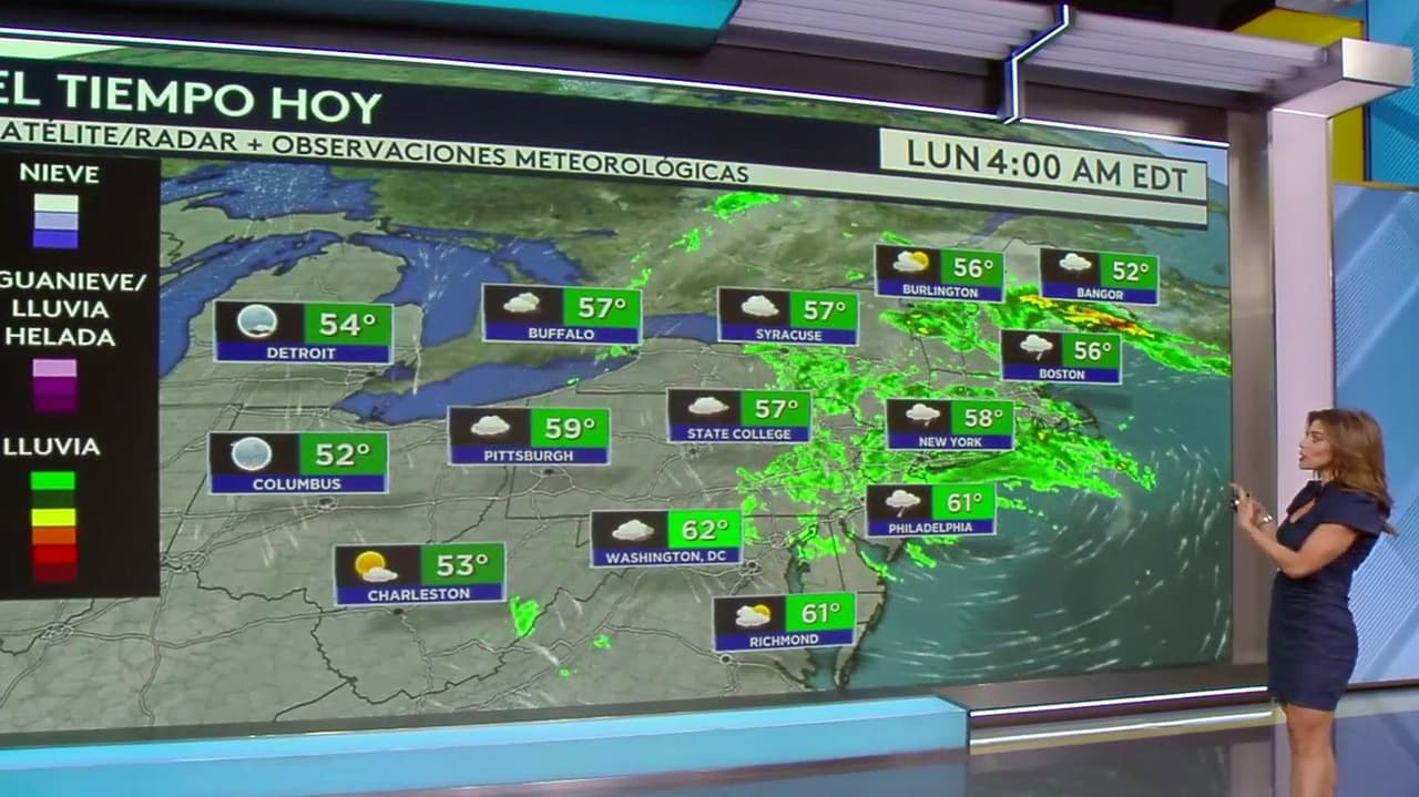 Clima hoy en EEUU, lunes 28 de septiembre 2026: Tormenta al noreste deja más de 300 retrasos de vuelos en Boston