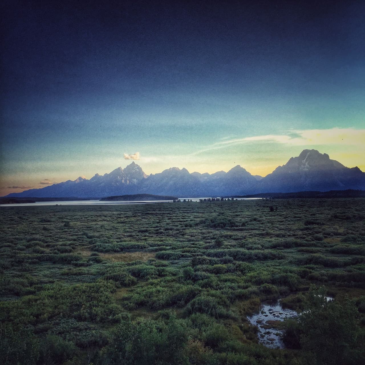 Bobby ahora lo ve trabajando desde pastizales hasta altas colinas.