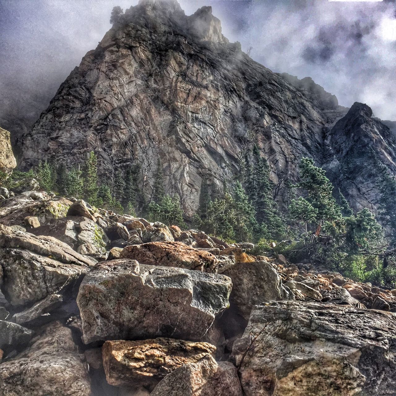El hombre no encontraba satisfactorio estar encerrado, así que escogió hacer un cambio radical.