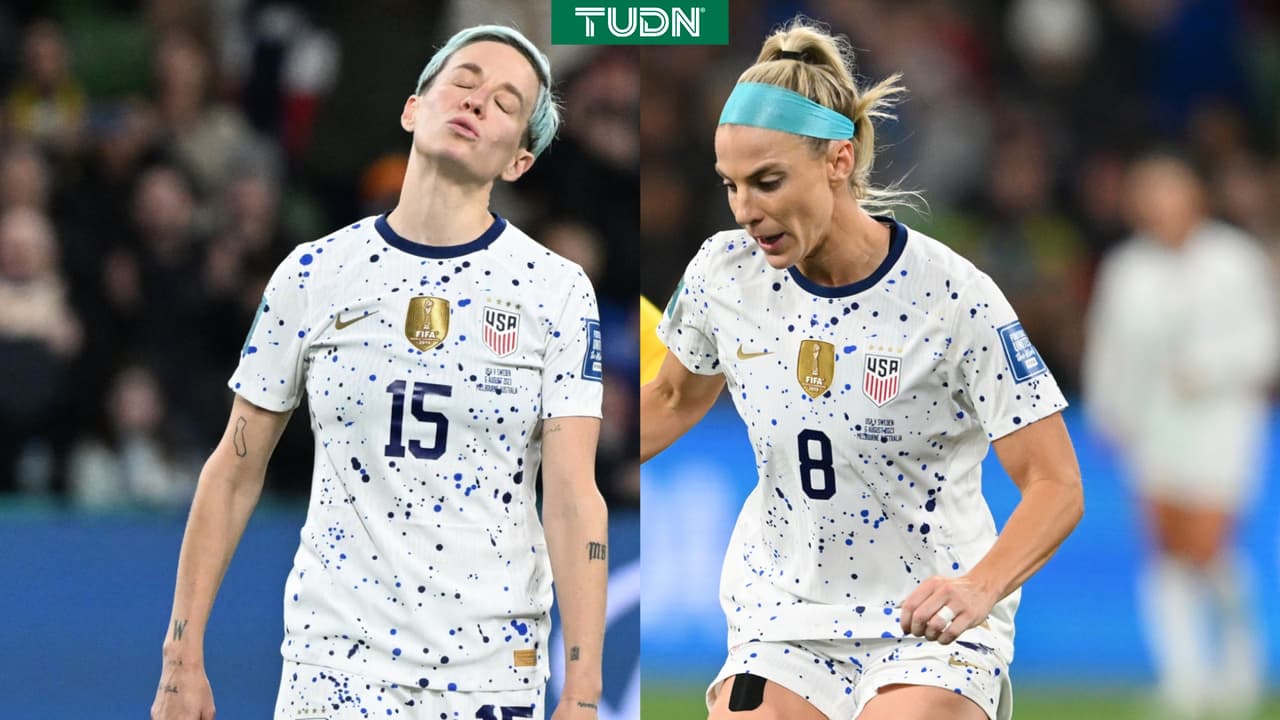 Megan Rapinoe y Julie Ertz dan su adiós al USWNT