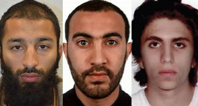 Ríen, bromean y se abrazan: divulgan video de los terroristas grabado cinco días antes de cometer el atentado en Londres 