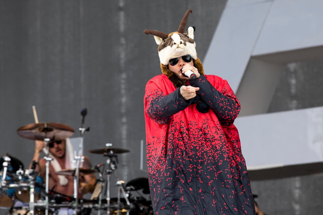 Y es que cuando Leto está en su pose de vocalista de la banda 30 Seconds To Mars, también se pone bastante loquillo.