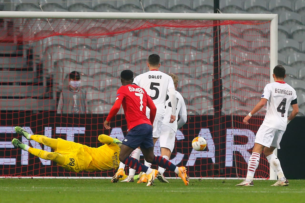 AC Milan y Lille reparten puntos tras empatar 1-1 durante la cuarta jornada de la Europa League. Castillejo le daba la ventaja al equipo visitante al minuto 46, pero fue al minuto 65 cuando Jonathan Bamba da el gol para la escuadra francesa y logra igualar el marcador.
