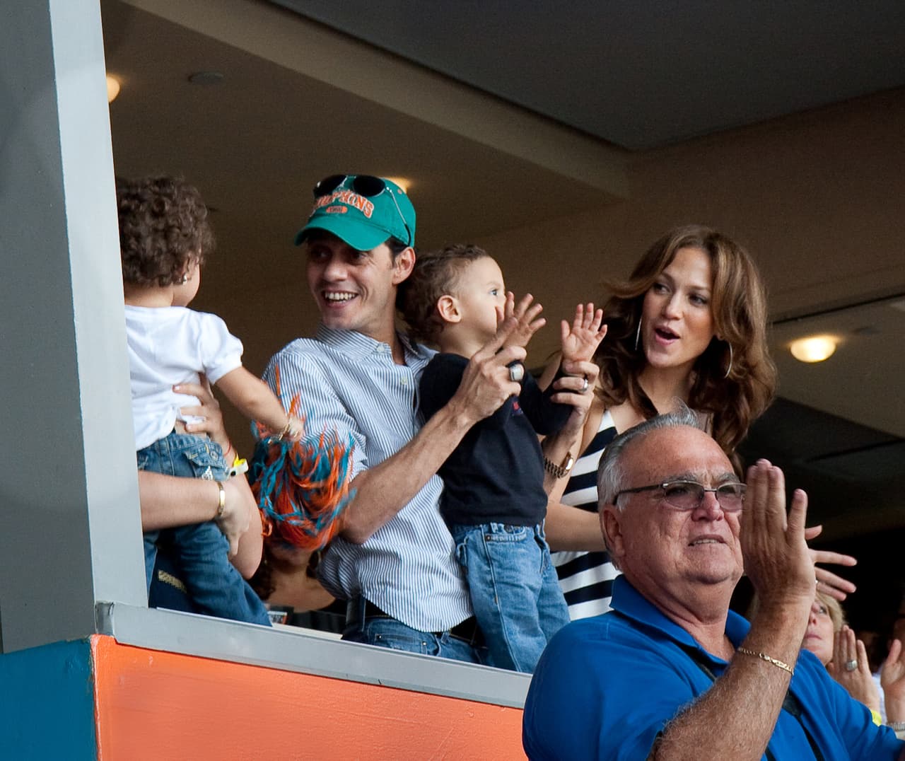 La expareja de cantantes son fans declarados, e incluso inversionistas, del equipo.