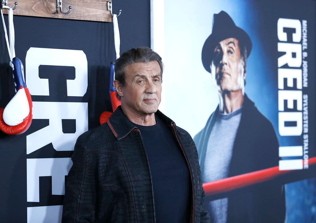 <b>Sylvester Stallone</b>: es el legendario 
<i>Rocky Balboa</i> o si lo prefieren como 
<i>Rambo</i>, mejor.