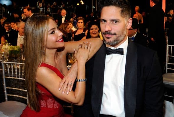 Sofía y Joe disfrutando de la ceremonia.