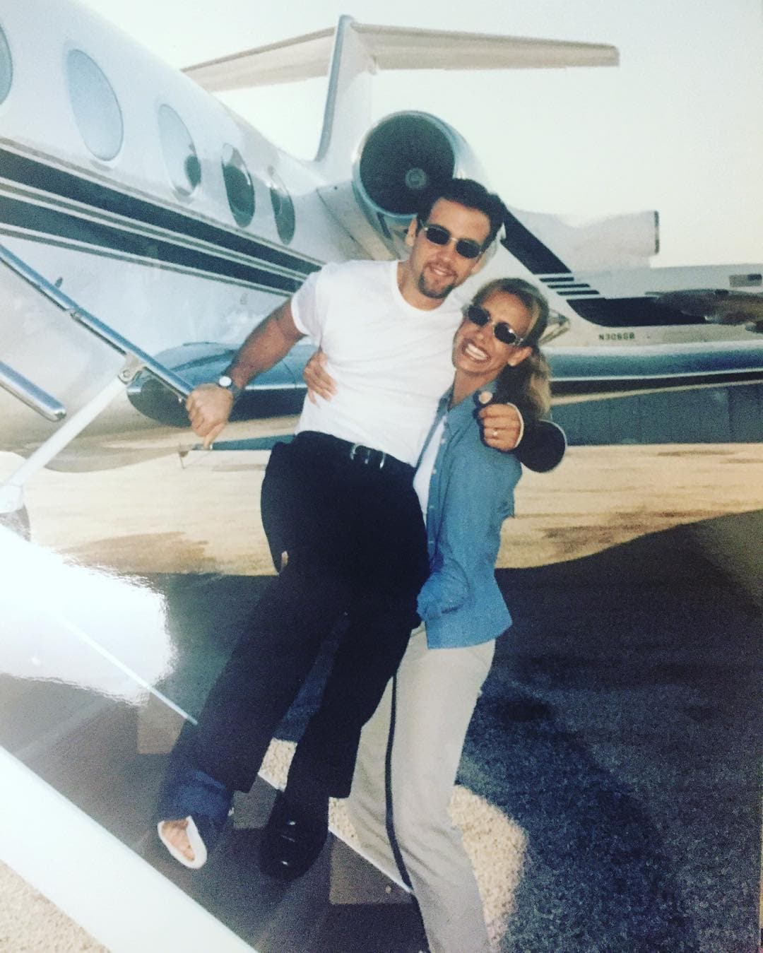 En septiembre de 2016, La Flaca compartió esta imagen con Carlos Ponce y en ese entonces, dijo que la fotografía tenía 16 años de haber sido capturada.