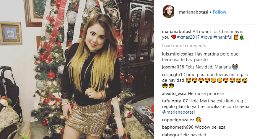 Mariana Botas, recordada como la niña fresa en Familia de diez, consintió a sus fans al lucir muy coqueta en esta fotografía.