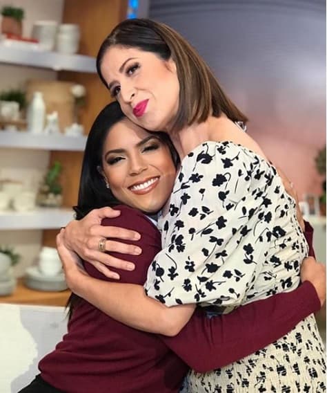 Elyangelica González también usó las redes para felicitarla y darle un abrazo virtual.