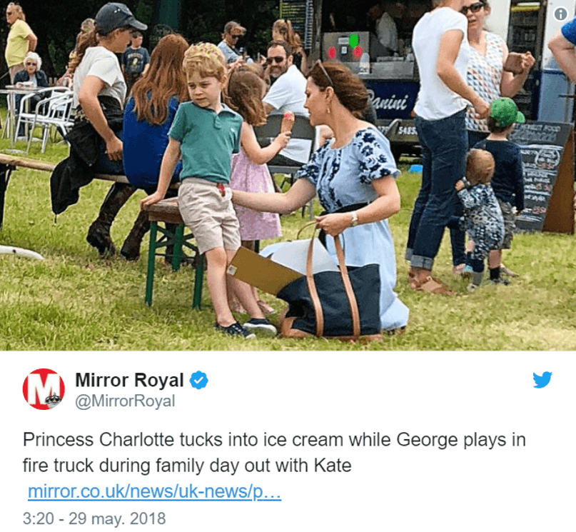 Después de lucir un controversial 
<b><a href="https://www.univision.com/estilo-de-vida/bodas/si-kate-hizo-mal-al-repetir-vestido-en-la-boda-de-meghan-y-estas-son-las-razones-lee-antes-de-juzgar">diseño Alexander McQueen</a> </b>en la boda de su cuñado, Kate Middleton reapareció este domingo entre caballos y con un vestido valorado en 70 dólares, de la marca española 
<b><a href="https://www.zara.com/us/en/flocked-print-dress-p07484071.html?v1=6117569&v2=719020">Zara</a>.</b>