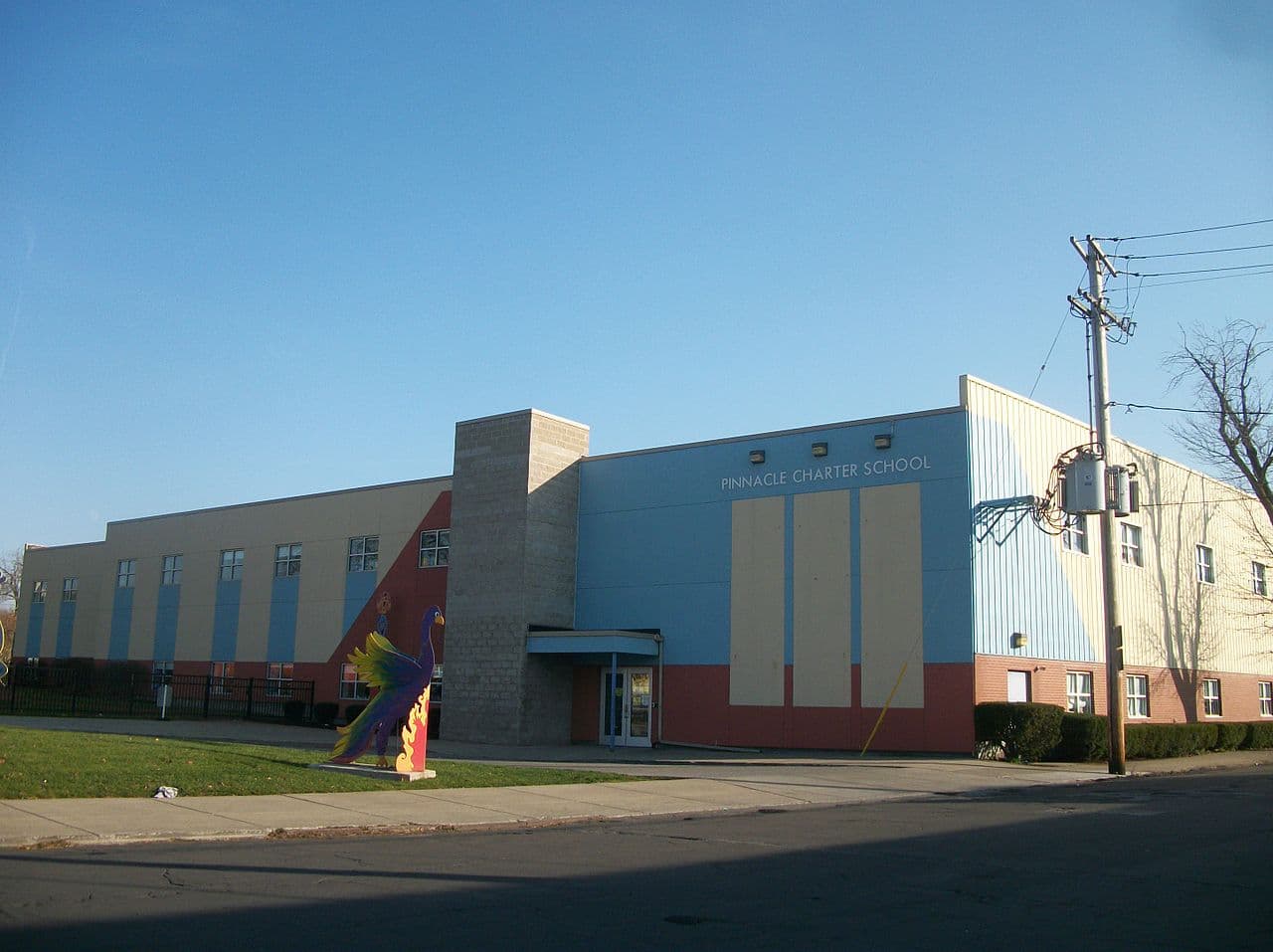 Una escuela chárter, Pinnacle Charter School, en Buffalo, Nueva York, en noviembre de 2012.