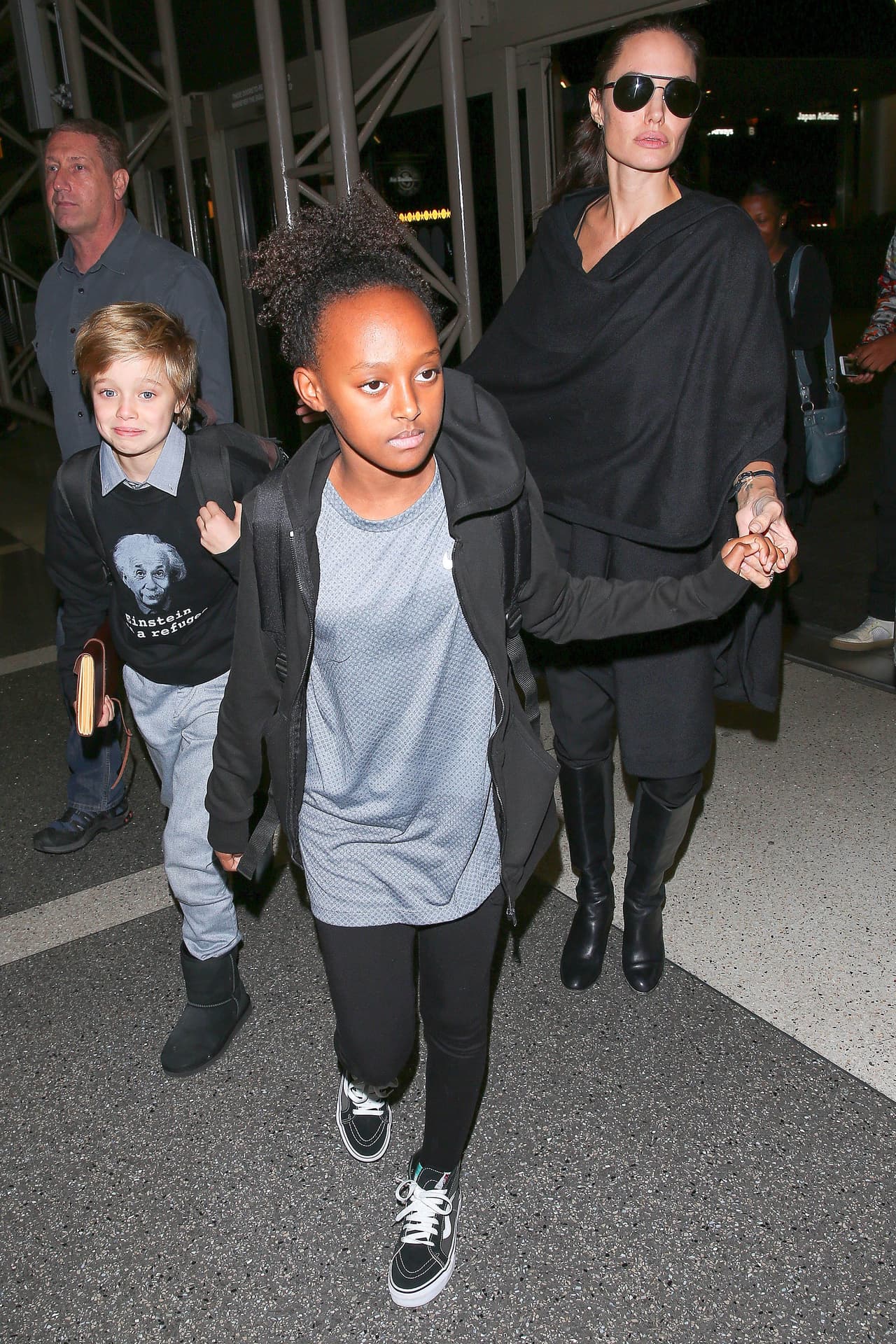 En esta ocasión no fue Angie ni la encantadora de Zahara las que llamaron la atención de las cámaras.