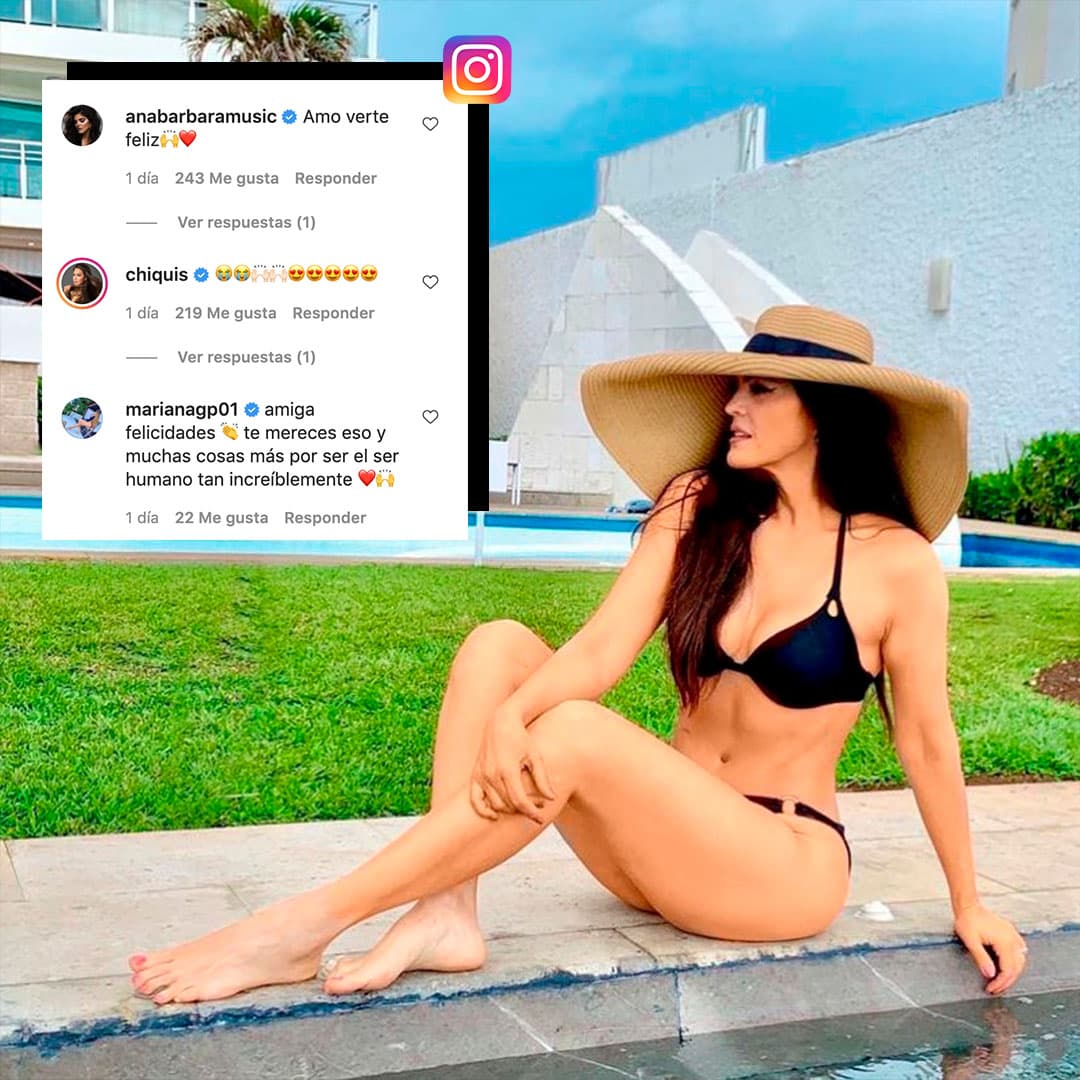 También se pronunciaron otras famosas como Ana Bárbara, Chiquis y Mariana González, la novia de Vicente Fernández Jr.