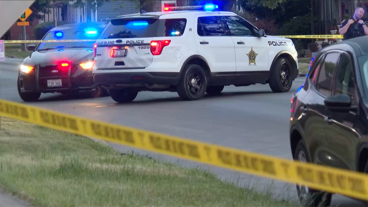 Investigan tiroteo en Blue Island; reportan un policía herido