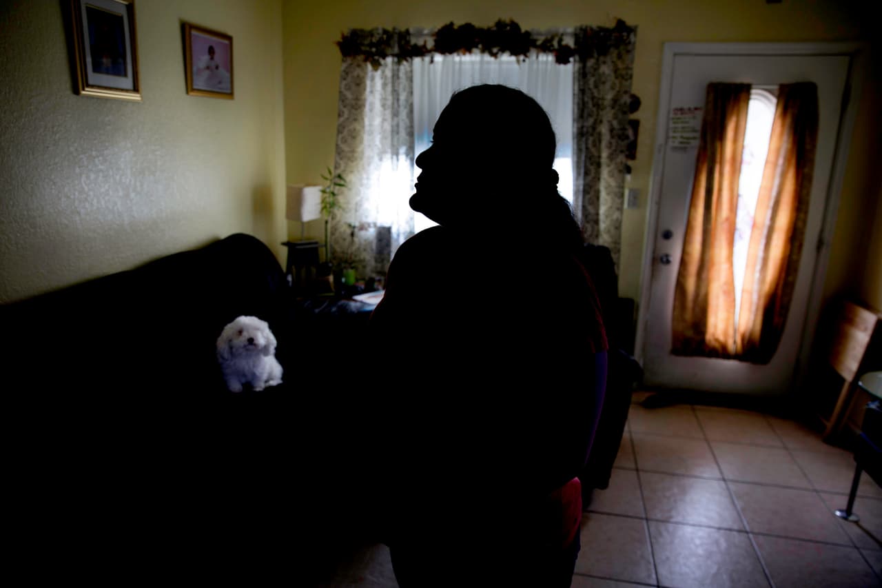 Bertha llegó a EEUU hace 17 años con una hija de un año y aquí tuvo a su segunda hija.