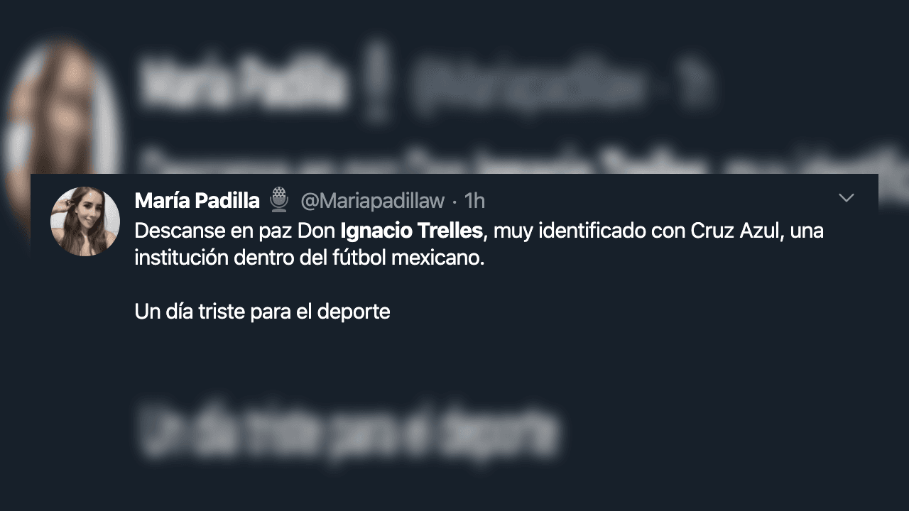 Así reacciona el mundo futbolístico ante el fallecimiento de Ignacio Trelles a sus 103 años.