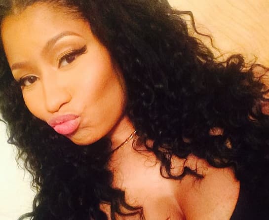 Nicki disfruta demasiado mostrando sus encantos, actualmente es de las cantantes más atrevidas del pop.