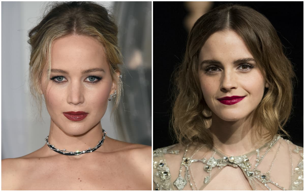 <b>Jennifer Lawrence </b>y 
<b>Emma Watson</b> han conquistado Hollywood con sólo
<b> 26 añitos</b>.