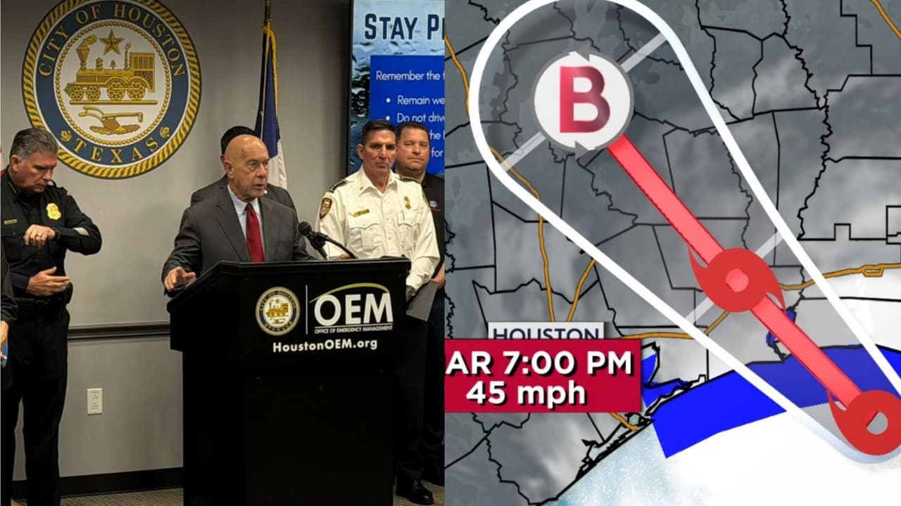Houston activa respuesta de emergencia por la tormenta tropical Edouard; el mayor impacto sería al este de la I-45