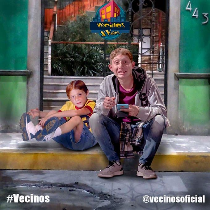 Así se veía al inicio de la serie y así se ve ahora.