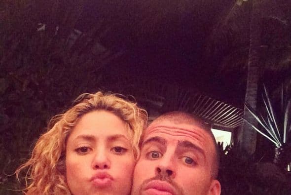 Estas son algunas de sus fotos más tiernas junto a Piqué.