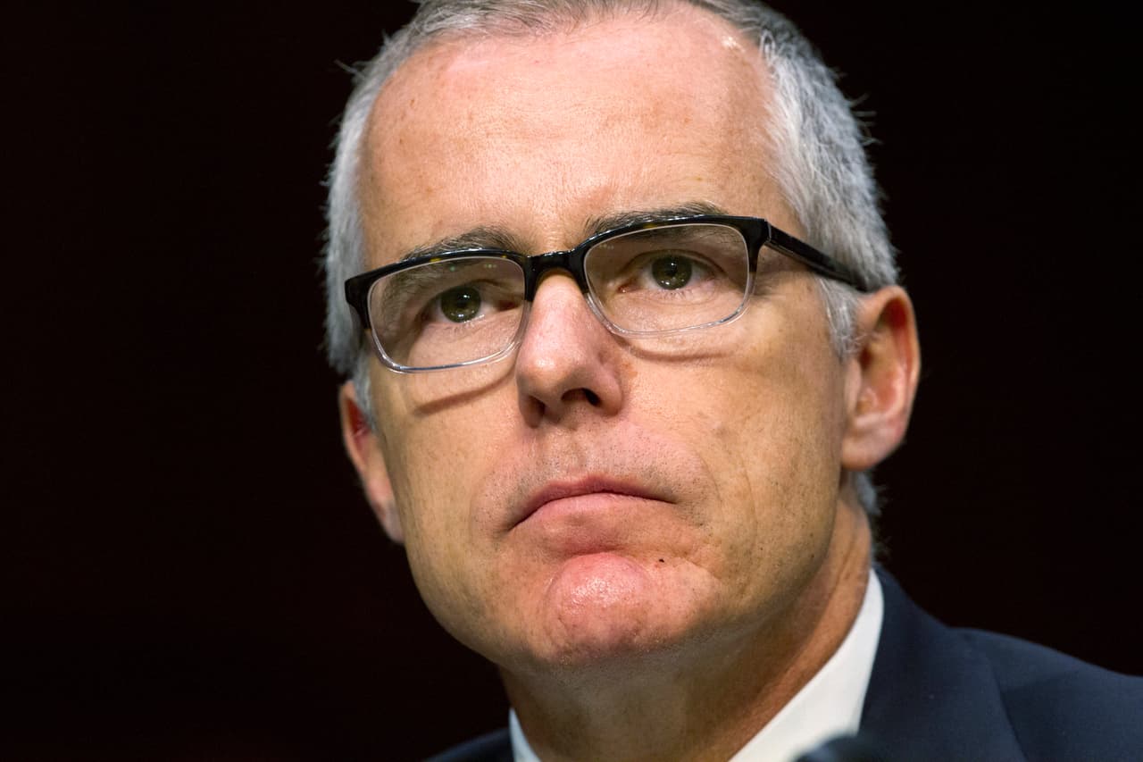 Fiscal general despide al saliente subdirector del FBI, Andrew McCabe, a pocas horas de su retiro