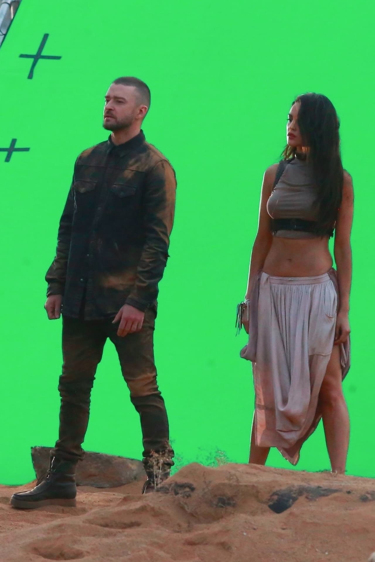 Justin Timberlake se encuentra filmando su nuevo video, en el cual aparece nada más y nada menos que junto a Eiza González.