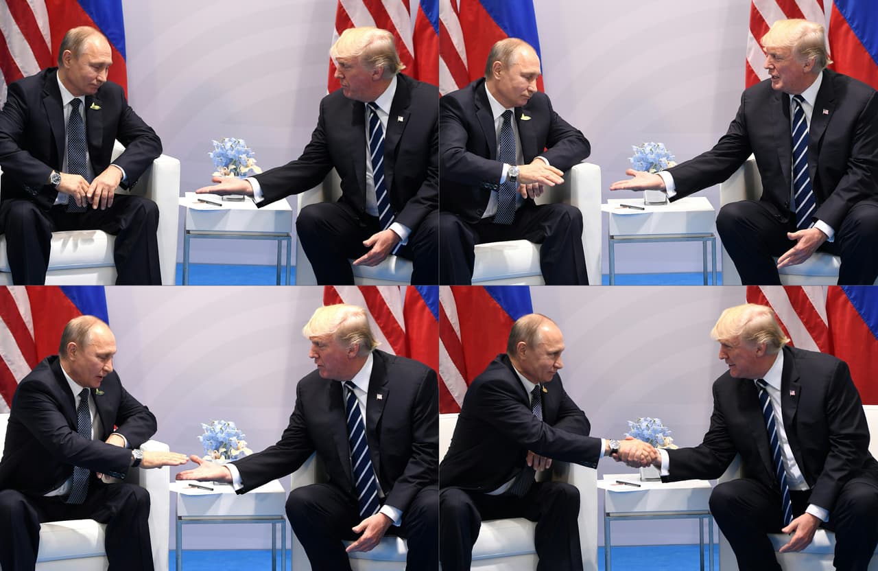 Realizaron un segundo apretón de manos, oficial, para que fuera registrado por los medios, que poco despúes dejaron la sala para que los dos mandatarios y sus cancileres conversaran en privado.