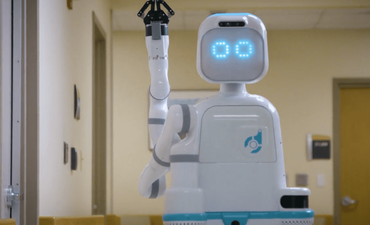 Este es el robot que busca ayudar a hospitales ante la escasez de enfermeros 