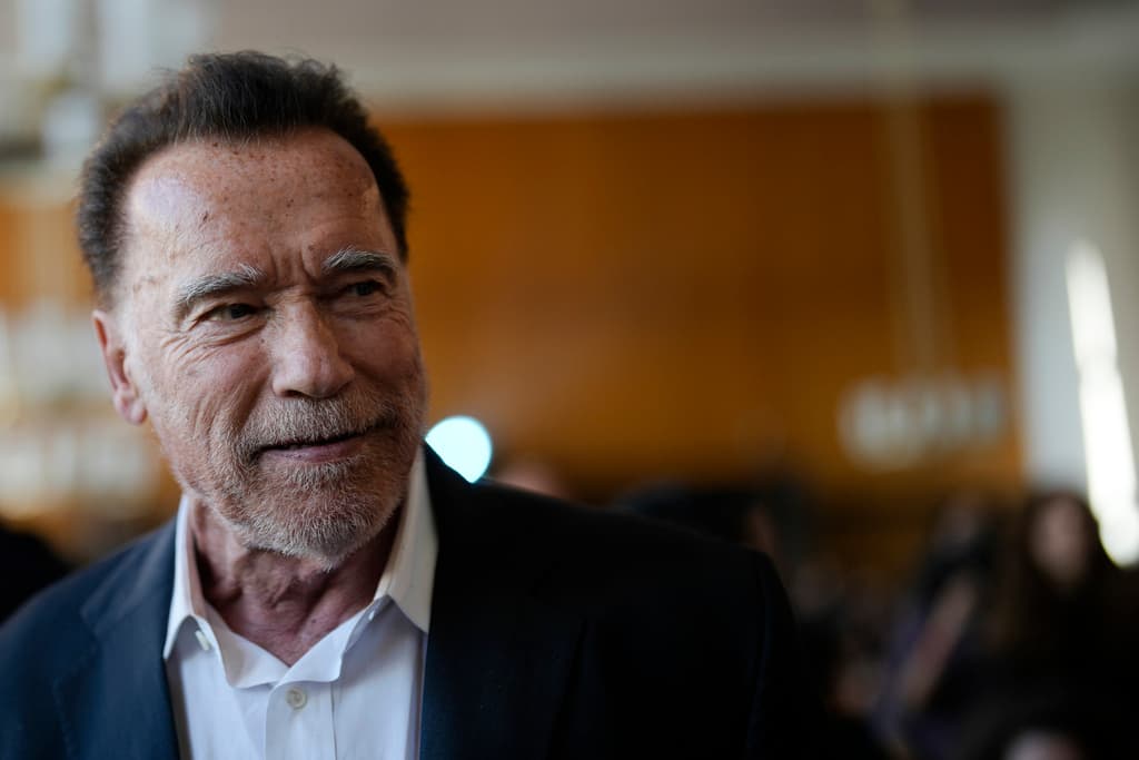 El actor Arnold Schwarzenegger, en una ceremonia en Alemania, en septiembre de 2024.