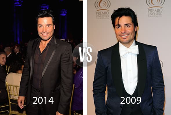 Para cerrar con broche de oro tenemos a Chayanne, otro galán que tiene el privilegio de ser por siempre joven.