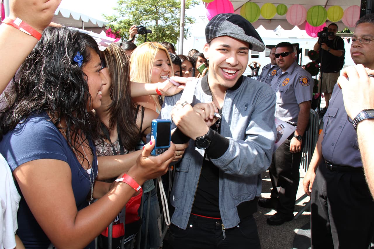 Cuando tuvo una firma de autógrafos por primera vez.