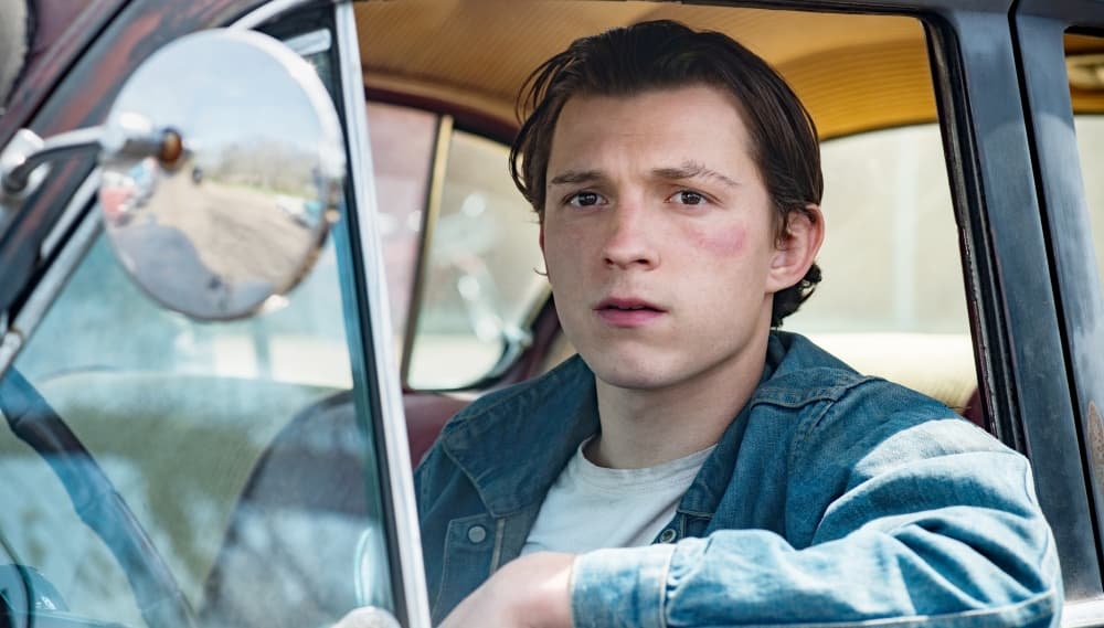 Tom Holland en The Devil all the Time